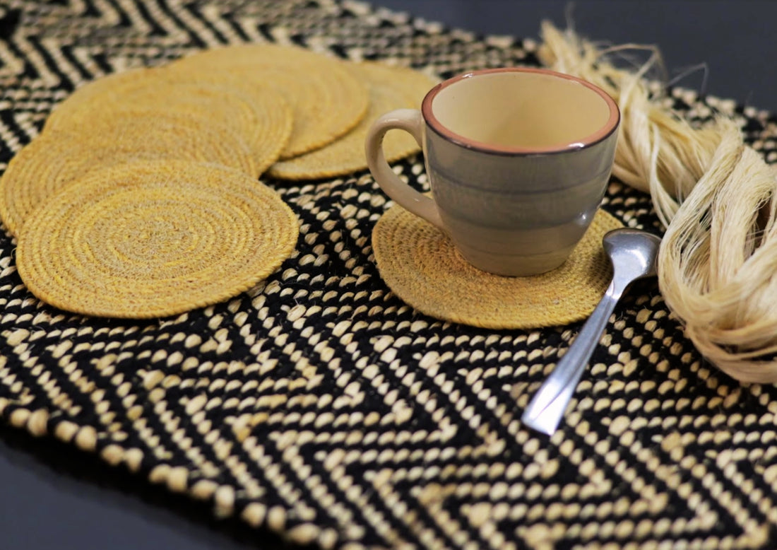 Why Natural Banana Fiber Coasters are the Ultimate Choice for Eco-Friendly Home Decor