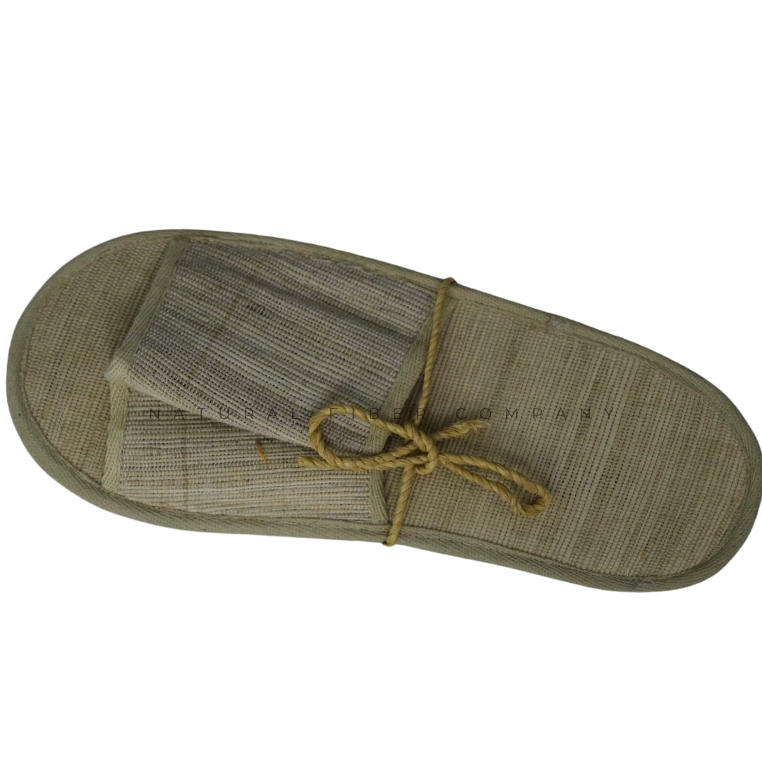 Banana Fiber Slippers, Luxury Spa Slippers, Non-slip Closed Toe Washable Slippers for Hotel, Guest ,Travel, Women and Men, Washable Slippers for Home Hotel Spa Bedroom,