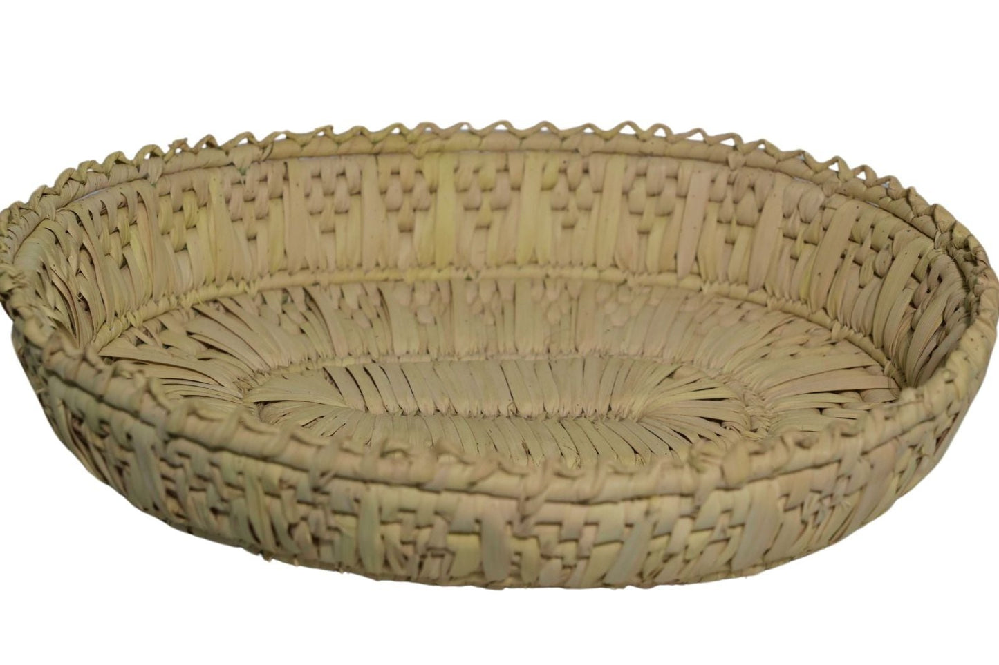 Date Fiber Round Plate, Date Fiber Oval Plate, Wall basket, decorative plate, fruit basket, Pakistani Art,