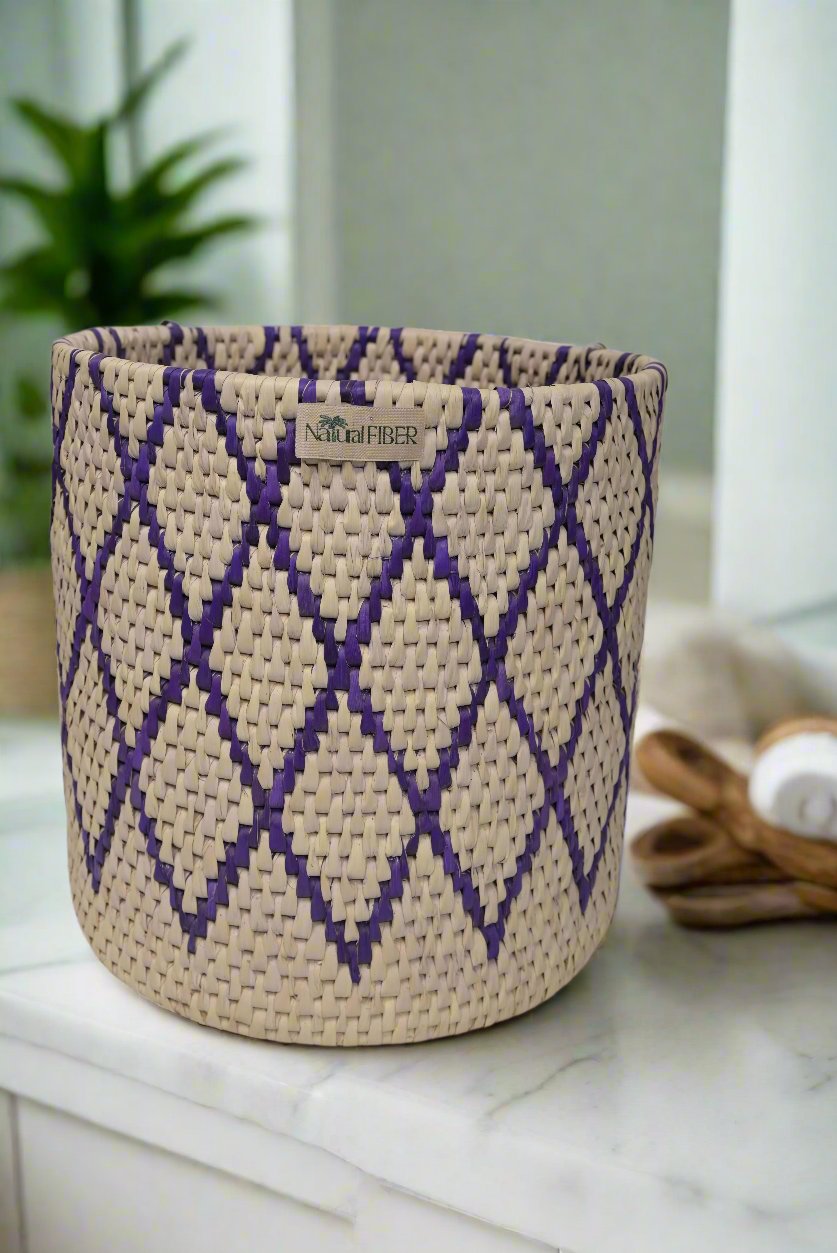 Natural Fiber Laundry Basket