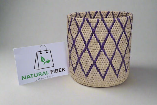 Natural Fiber Laundry Basket